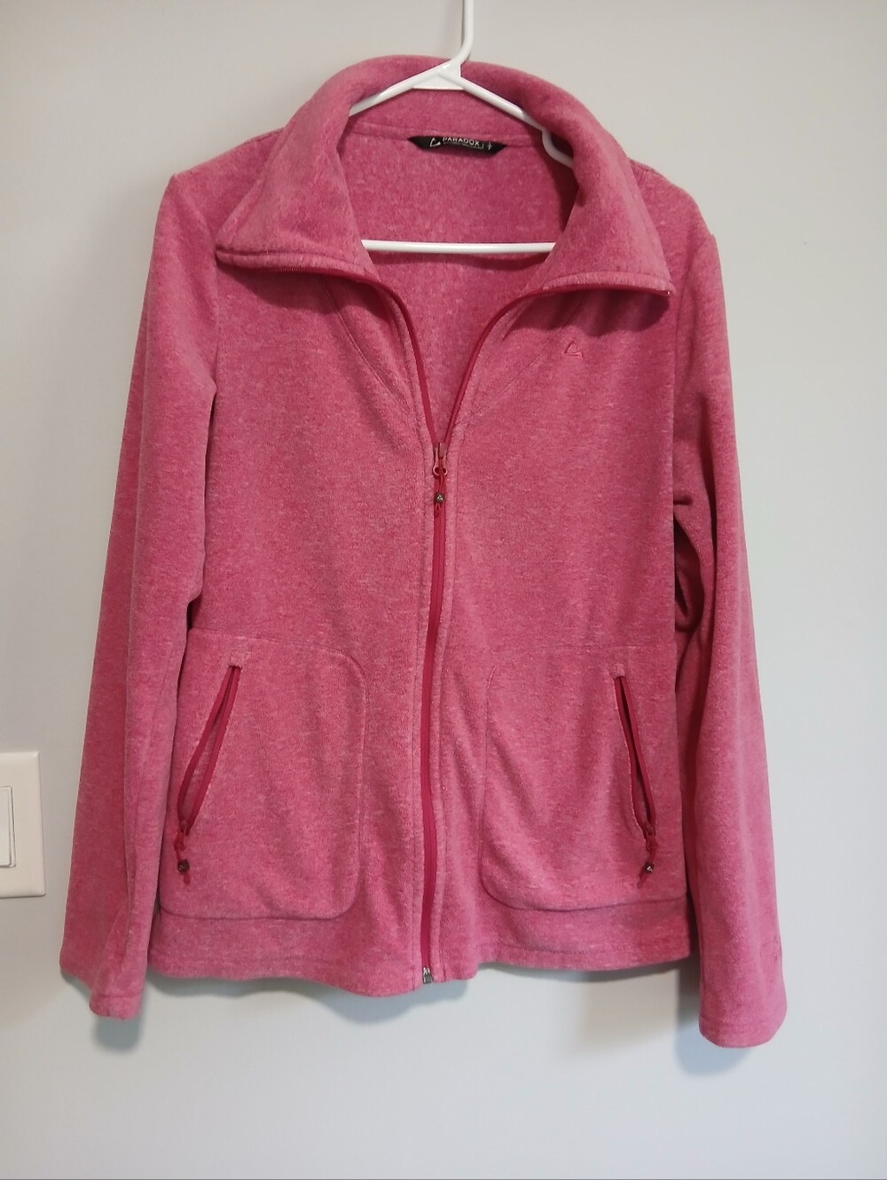 Pink Full-Zip Fleece Paradox